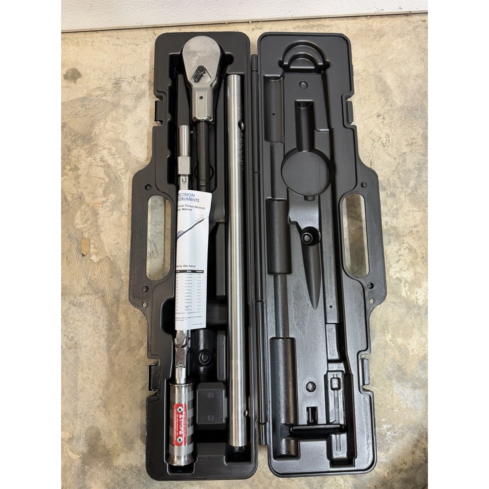 Precision Instruments C5D600F 1" Drive Click Wrench 600 ft/lbs New Open Box